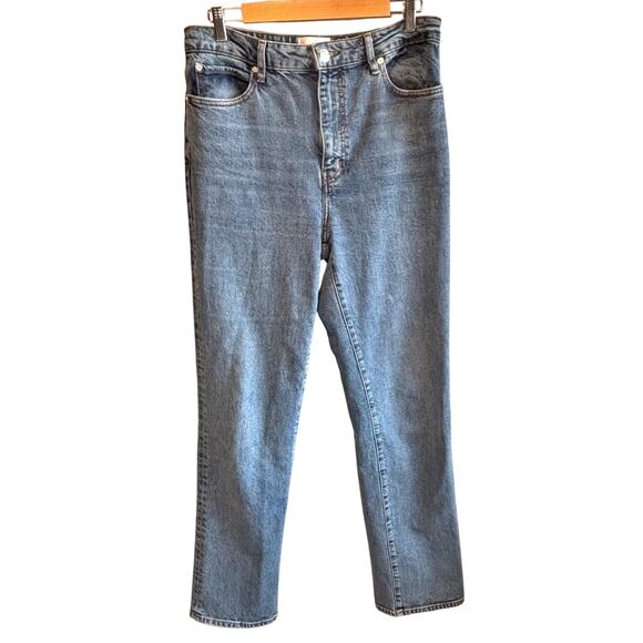 Frame the Ruler High Rise Straight Leg Jeans - size 30 - Picture 1 of 7